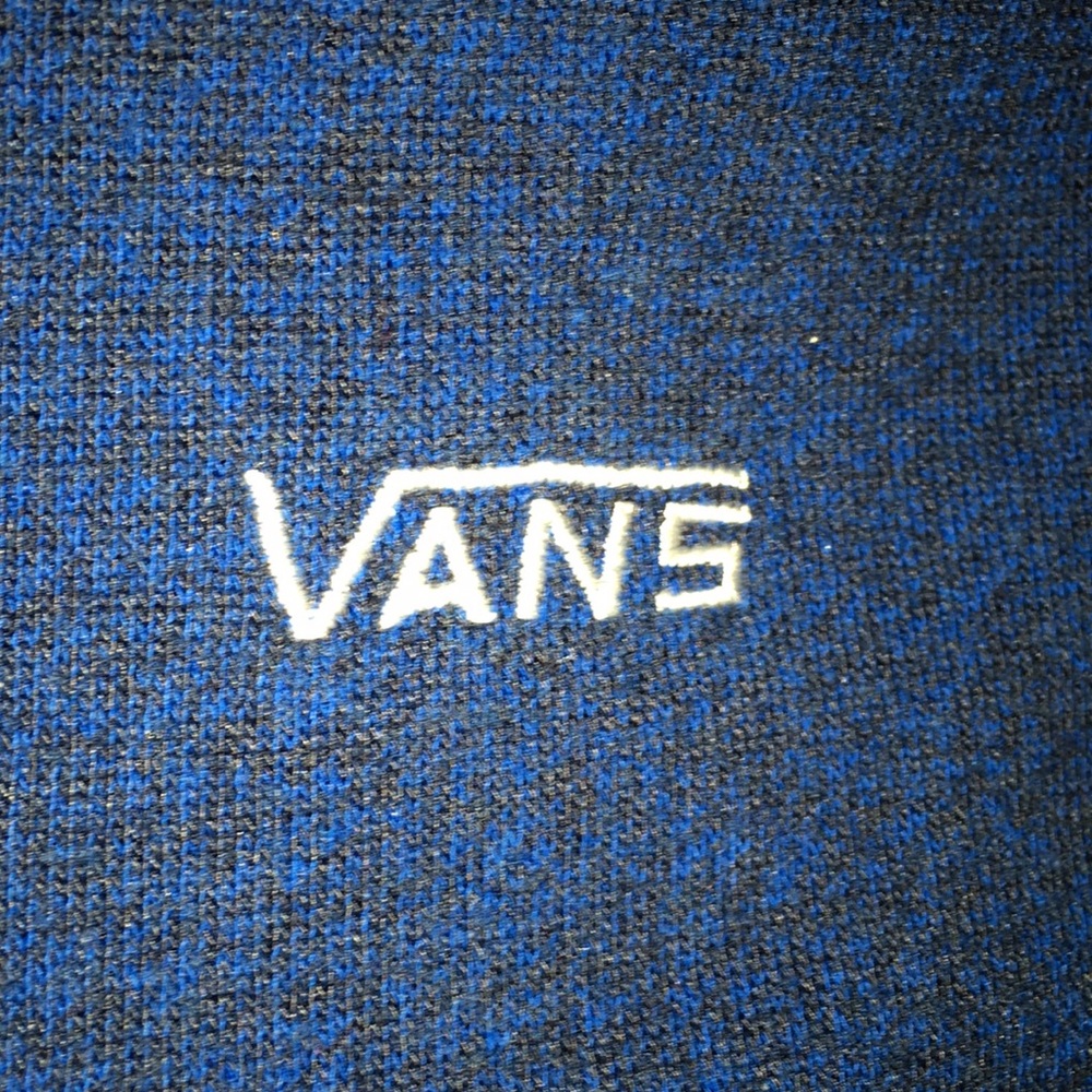 Vans zipped sweatshirt size L
